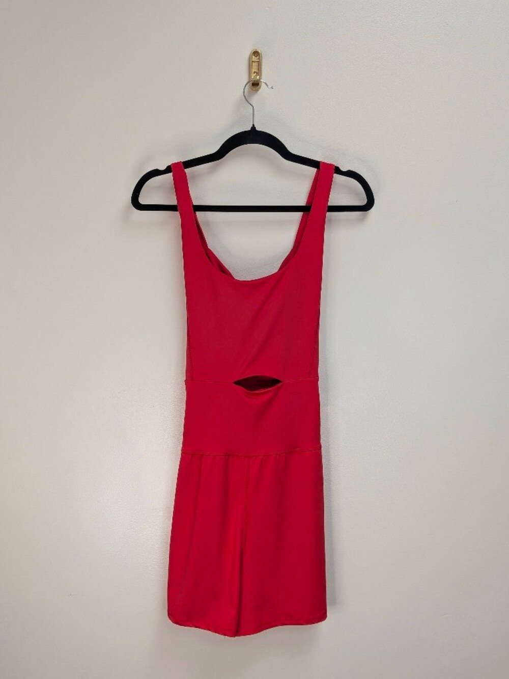 Red Sporty Romper